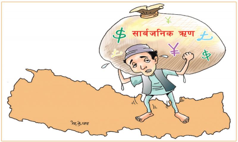 Public debt of Nepal 23 trillion 97 billion 1 सार्वजनिक ऋण