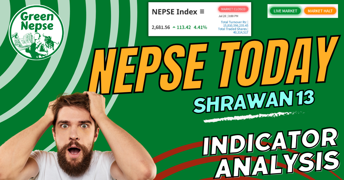 Comprehensive Analysis of NEPSE Indicators of Shrawan 13 1 GreenNepse Thumbnail