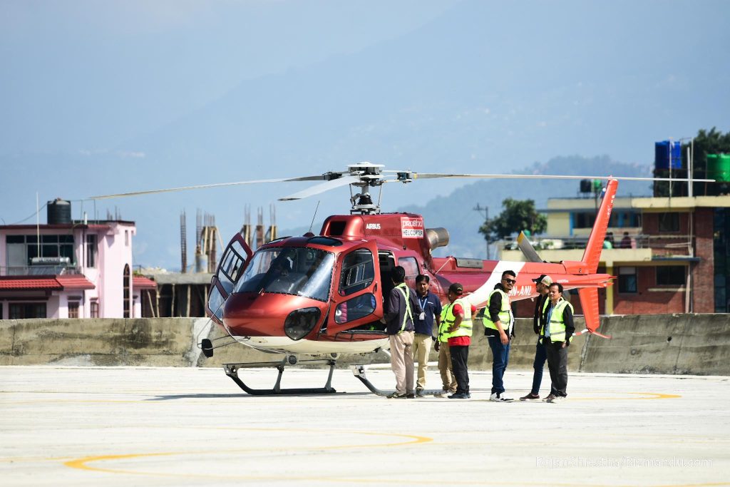 १२ करोडको नलिञ्चोक हेलिपोर्ट असुरक्षित 1 nalinchowk-Heliport